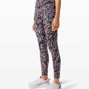 Lululemon Fast and Free Tight II 25" *Non-Reflective Nulux size 8